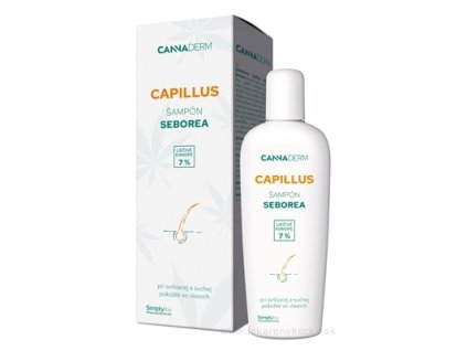 Cannaderm CAPILLUS šampón seborea 150 ml
