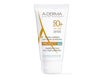 A-DERMA PROTECT AC FLUIDE MATIFIANT SPF50+ 40 ml