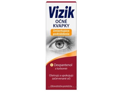 VIZIK Očné kvapky Zmierňujúce podráždenie 10 ml