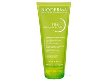 BIODERMA Sébium Gel moussant activ 200 ml