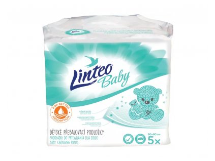 Prebaľovacie podložky Linteo Baby 5ks