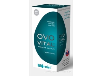 Biomin OVOVITAL PRÍRODNÉ CALCIUM 60 ks