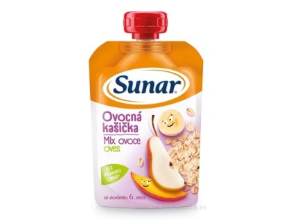 Sunar Ovocná kašička 120 g