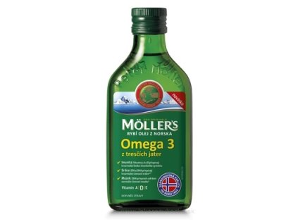 MOLLER´S Omega 3 RYBÍ OLEJ Natur 250 ml