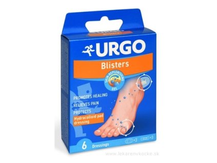 URGO Blisters Na pľuzgiere 6 ks