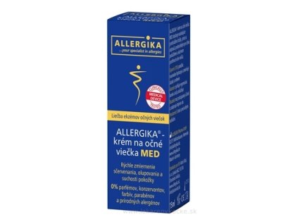 ALLERGIKA Krém na očné viečka med 15 ml