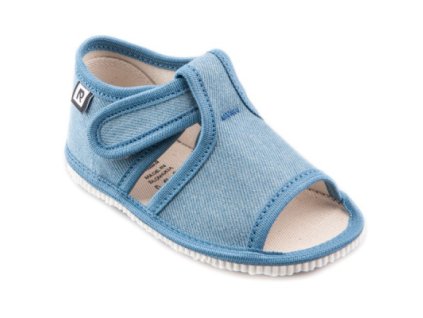 RAK Papuče džinsovina veľkosť 29