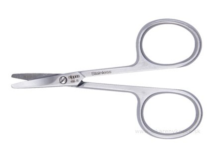 Nippes Nožničky detské 8 cm nerez, zaoblená špička (Nr.:488-R) 1 ks