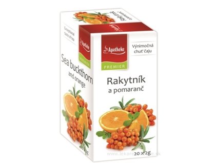 APOTHEKE PREMIER Rakytník a pomaranč 20x2 g