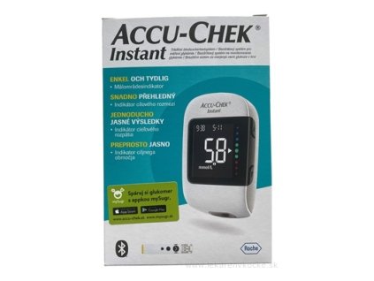 Accu-Chek Instant glukomer – súprava na meranie hladiny cukru v krvi (inov. 2021), 1 ks
