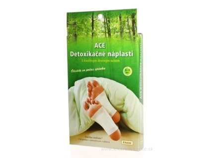 ACE detoxikačné náplasti ANEŽKA CENTRUM 8 ks