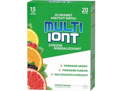 VITAR Multi iont nápoj v prášku vo vrecúškach, mix ovocných príchutí (inov. 2025) 1x20 ks