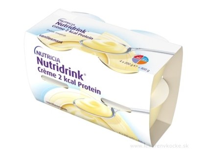 Nutridrink Crème 2 kcal Protein Vanilková príchuť 24x200g