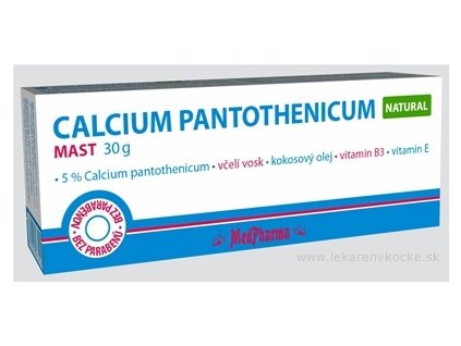 MedPharma CALCIUM PANTOTHENICUM Natural 30 g