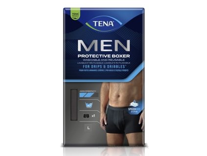 TENA Men Protective Boxer L pánske pracie inkontinenčné boxerky, 1 ks