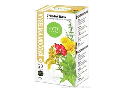 FYTO Bylinná zmes pri zvýšenej kyseline močovej 20x1,25 g