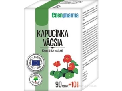 EDENPharma KAPUCÍNKA VÄČŠIA tbl 90+10 zadarmo (100ks)