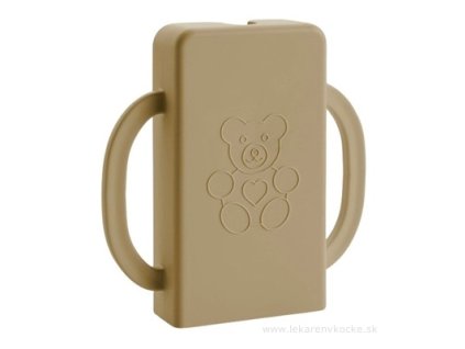 Kapsáček® držiak na detskú kapsičku – zelený, ochranný obal proti špine a rozliatiu