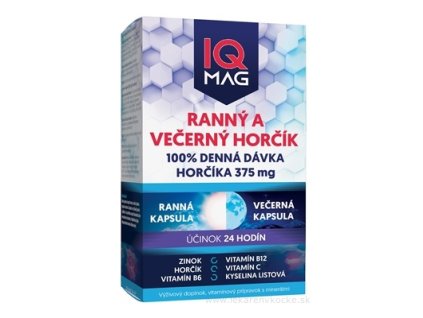 IQ MAG HORČÍK 375 mg 60 ks