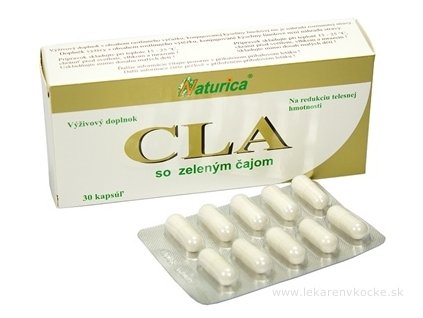 Naturica CLA so zeleným čajom 30 ks