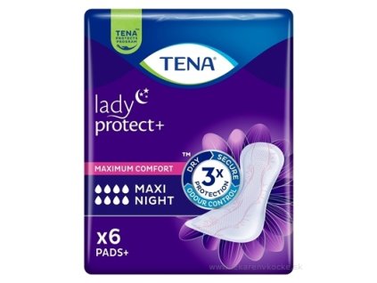 TENA Lady Protect+ Maxi Night 6 ks
