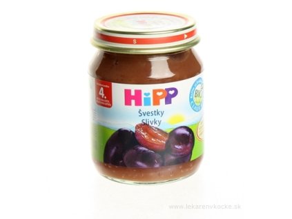 HiPP Príkrm ovocný Slivky 125 g