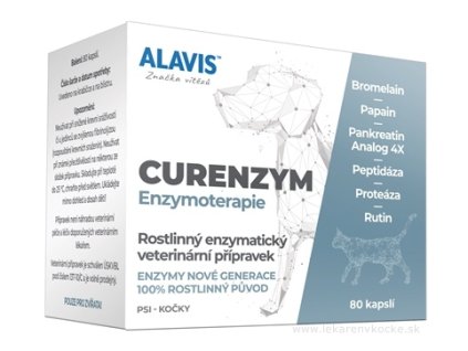 ALAVIS CURENZYM ENZYMOTERAPIA 80 ks