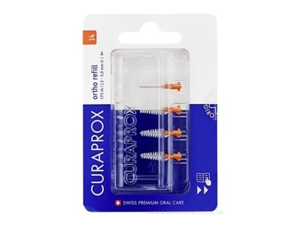 Curaprox CPS 14 Ortho Refill (oranžová)