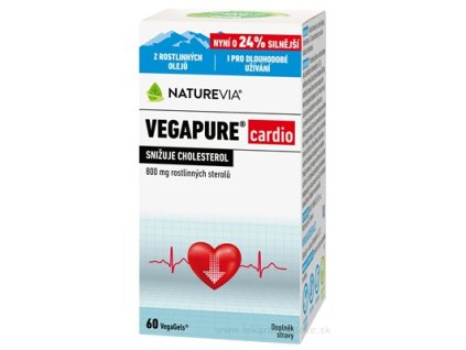 NATUREVIA VEGAPURE cardio 800 mg 60 ks