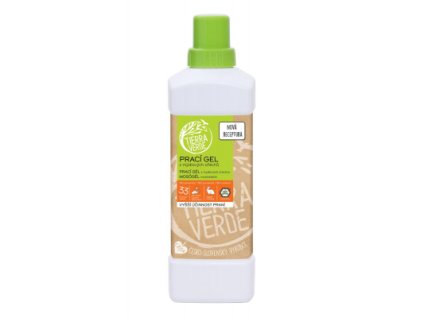 Tierra Verde Prací gél z mydlových orechov s BIO pomarančovou silicou (fľaša 1 l)