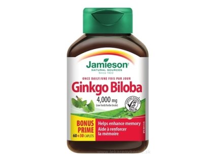 JAMIESON Ginkgo biloba 90 tabliet