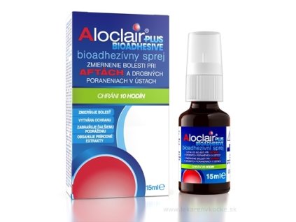 Aloclair PLUS BIOADHESIVE sprej 15 ml