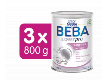 BEBA EXPERTpro SENSITIVE od 1roku 3x800 g