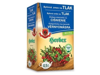 HERBEX Bylinná zmes na TLAK 20x3 g