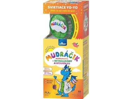 VITAR MUDRÁČIK multivitamín + BETAGLUKÁNY 1 set