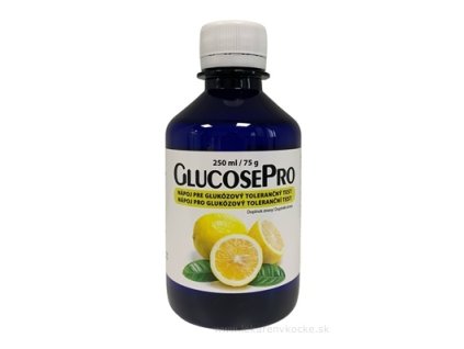 GlucosePro 75 g citrón 250 ml – nápoj na glukózový tolerančný test (OGTT)