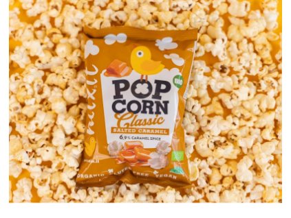 Mixit - Veľký BIO popcorn - Slaný karamel (75 g)
