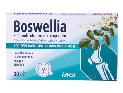 favea BOSWELLIA s chondroitínom a kolagénom 30 ks