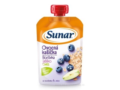 Sunar Ovocná kašička 120 g
