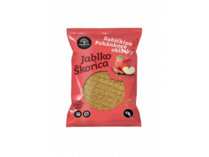 Babičkine pohánkové oblátky jablko a škorica 60g