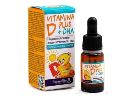 Pharmalife VITAMÍN D PLUS DHA 10 ml