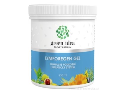 Green Idea Lymforegen masážny gél 250 ml