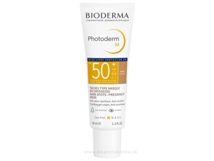 Bioderma Photoderm M ochranný tónovací krém proti pigmentovým škvrnám SPF 50+ Golden 40 ml
