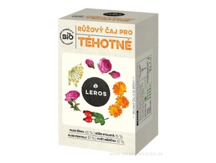 LEROS BIO RUŽOVÝ ČAJ PRE TEHOTNÉ 20x2 g
