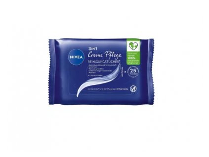 Nivea Creme Pflege odličovacie obrúsky 25ks