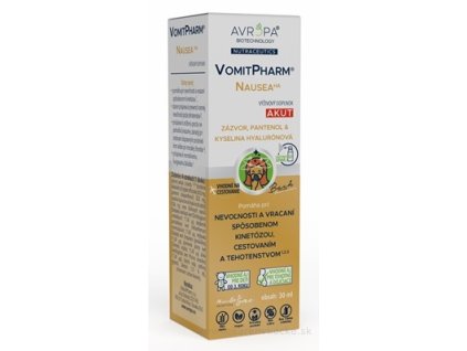 AVROPA VomitPharm Nausea HA ústny sprej 30 ml