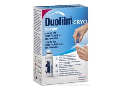 DUOFILM Cryo Dr.Yglo sprej na odstránenie bradavíc 50 ml