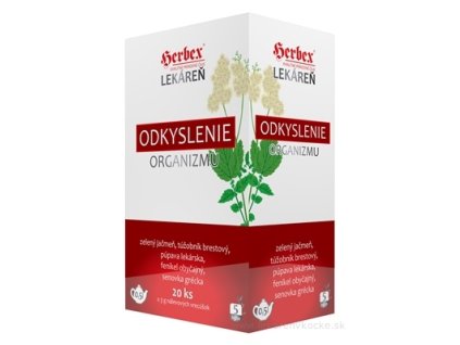 HERBEX Lekáreň ODKYSLENIE organizmu 20x3 g