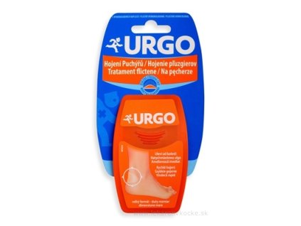 URGO Hojenie pľuzgierov Na päty (na šport) 5 ks