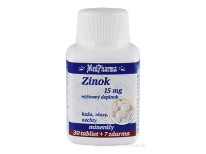 MedPharma ZINOK 15 mg tbl 30+7 zadarmo (37 ks)